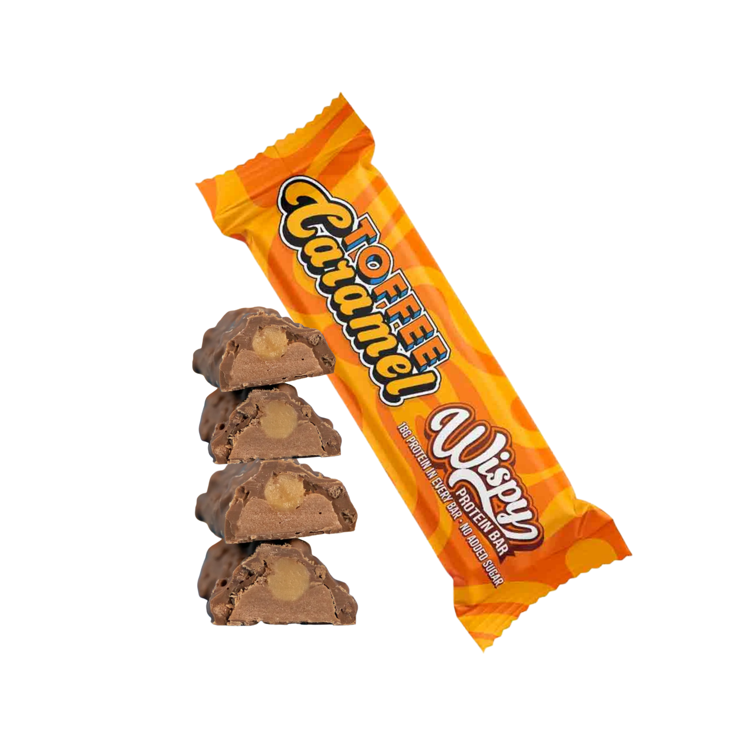 Wispy Toffee Caramel Protein Bar