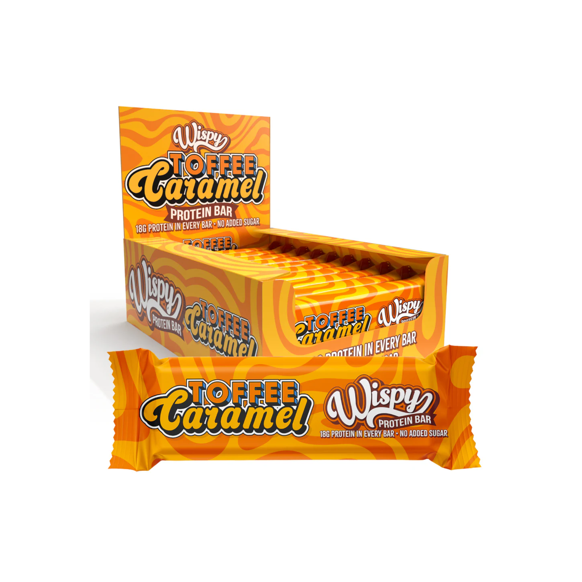 Wispy Toffee Caramel Protein Bar