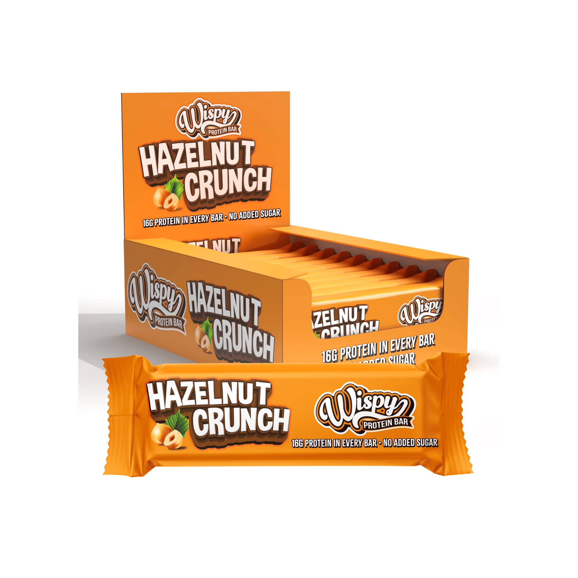 Wispy Hazelnut Crunch Protein Bar