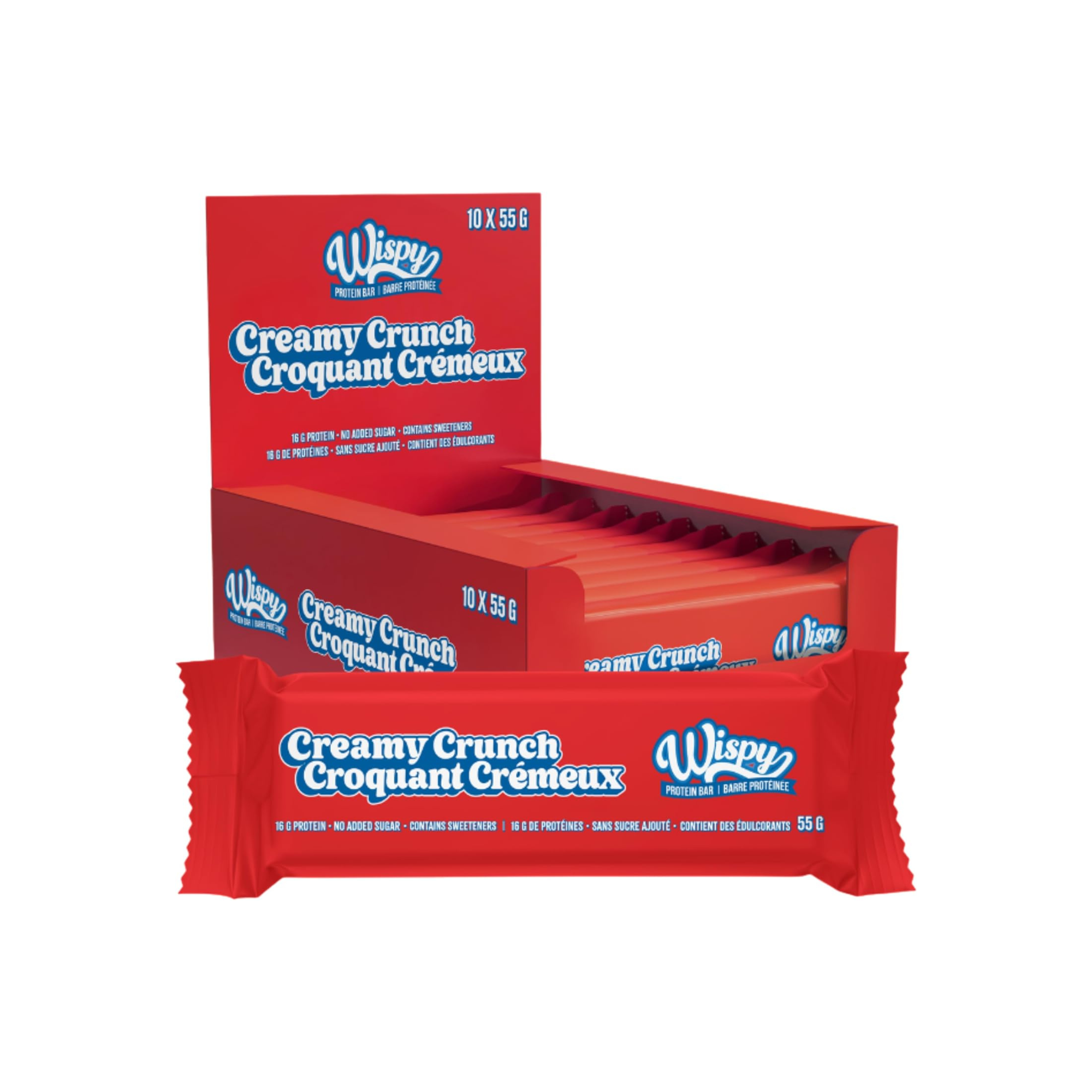 Wispy Creamy Crunch Protein Bar