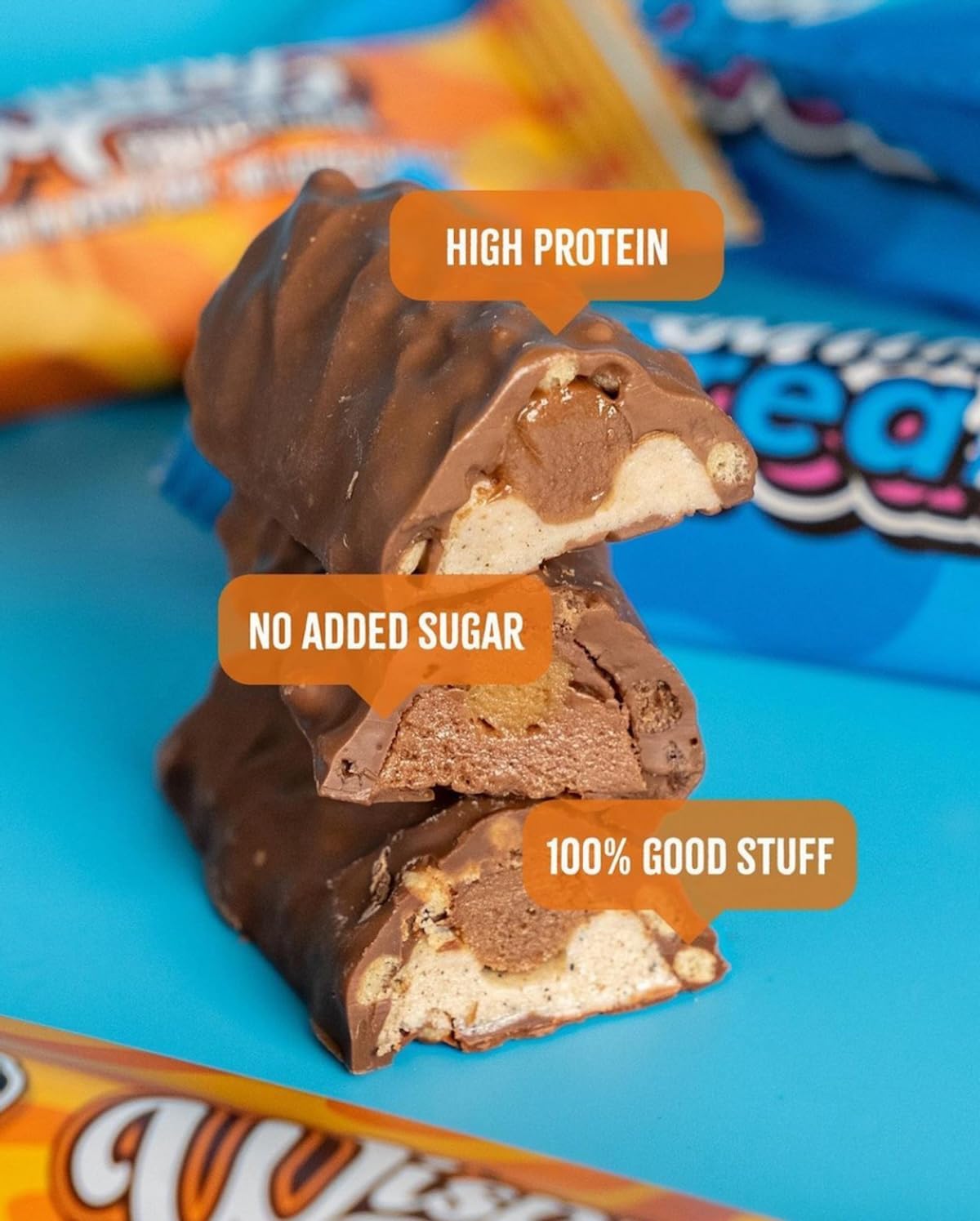 Wispy Toffee Caramel Protein Bar