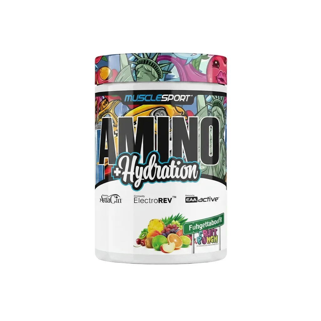 Musclesport Amino+Hydration™ Fruit Punch 360Grams