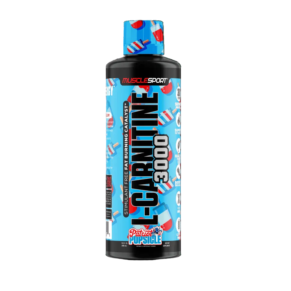 Musclesport L-Carnitine 3000 Patriot Popsicle 16.5oz Liquid