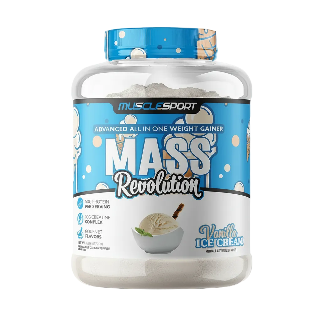 Musclesport Mass Revolution™ Mass Gainer Vanilla 6lb