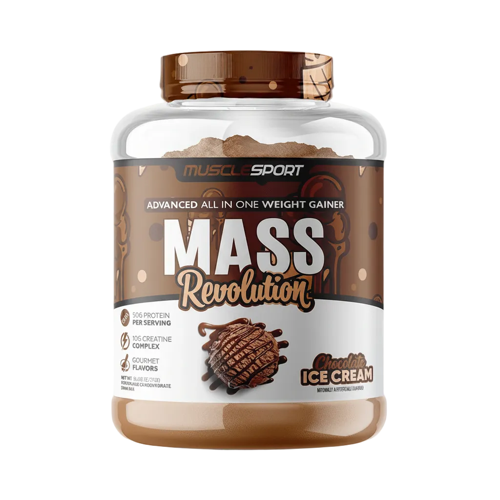 Musclesport Mass Revolution™ Mass Gainer Chocolate 6lb