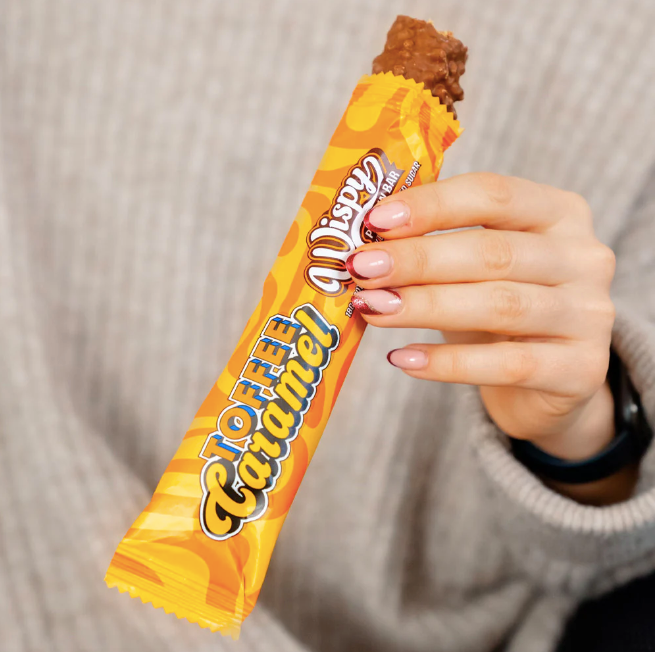 Wispy Toffee Caramel Protein Bar