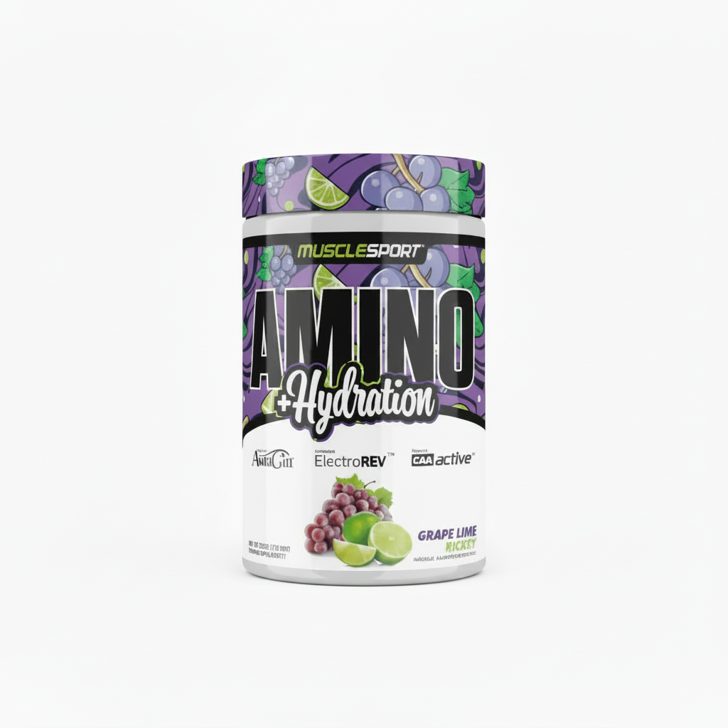 Musclesport Amino+Hydration™ Grape Lime 360Grams