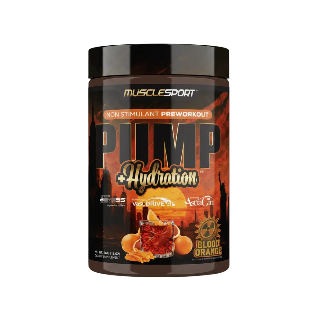 Musclesport Pump+Hydration Non Stim Pre-workout Solar Burst - 40 Servings