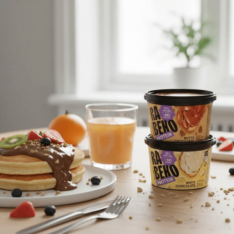 Rabeko Protein White Chocolate Spread 250g