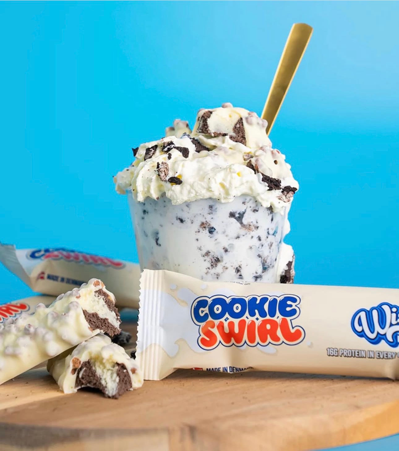 Wispy Cookie Swirl Protein Bar