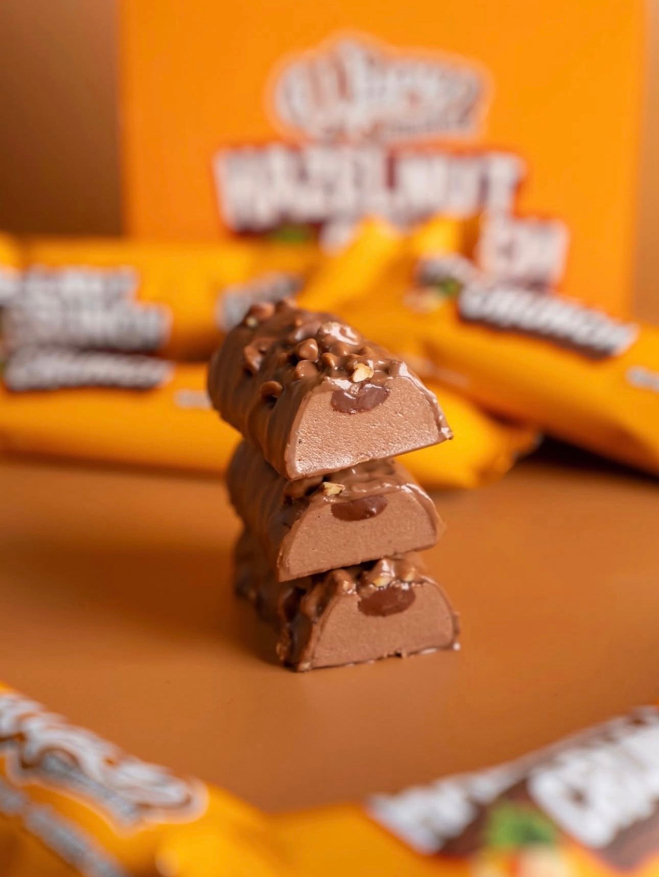 Wispy Hazelnut Crunch Protein Bar