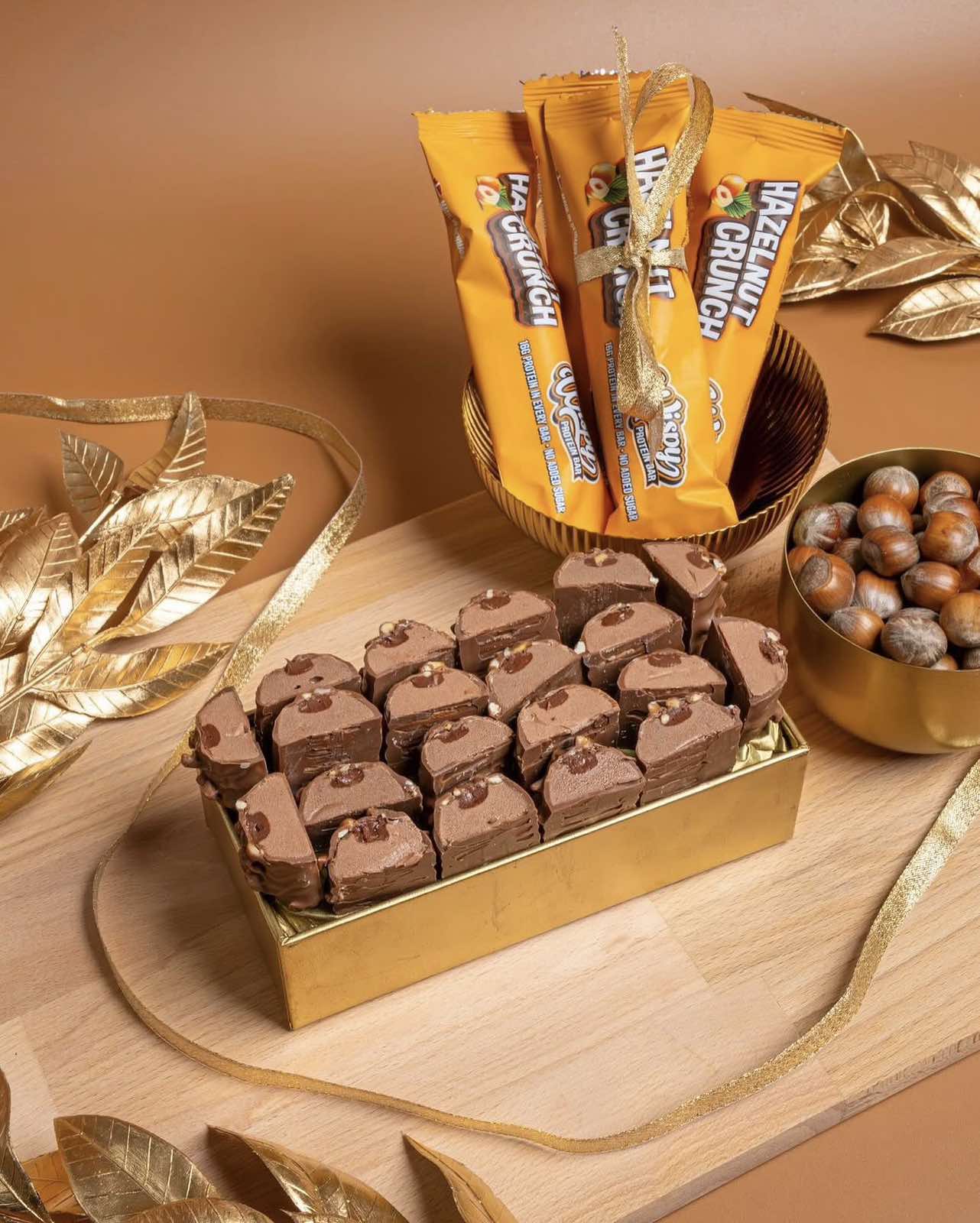 Wispy Hazelnut Crunch Protein Bar